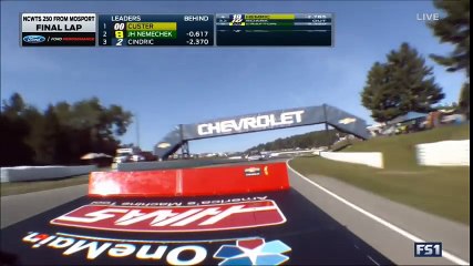 Quand une course de NASCAR fini en Baston!