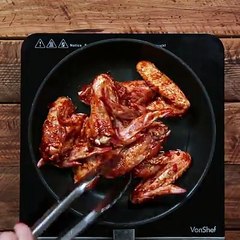 Sticky Korean Chicken Wings
