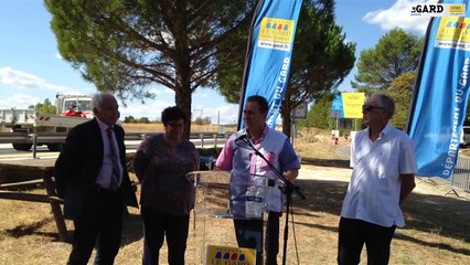 RD22 : modernisation et sécurisation du tronçon entre Montpezat et Saint-Mamert-du-Gard