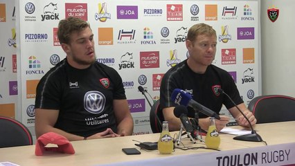Avant-match Toulouse-Toulon (09/09/2016) : Aidon Davis
