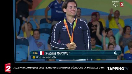 Jeux Paralympiques 2016 – judo : Sandrine Martinet offre la première médaille d’or pour la France (Vidéo)