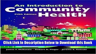 [Best] An Introduction to Community Health Free Books