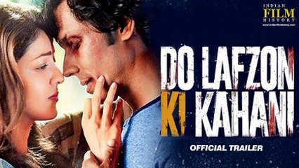 Do Lafzon Ki Kahani Official Trailer | Randeep Hooda, Kajal Aggarwal | HD