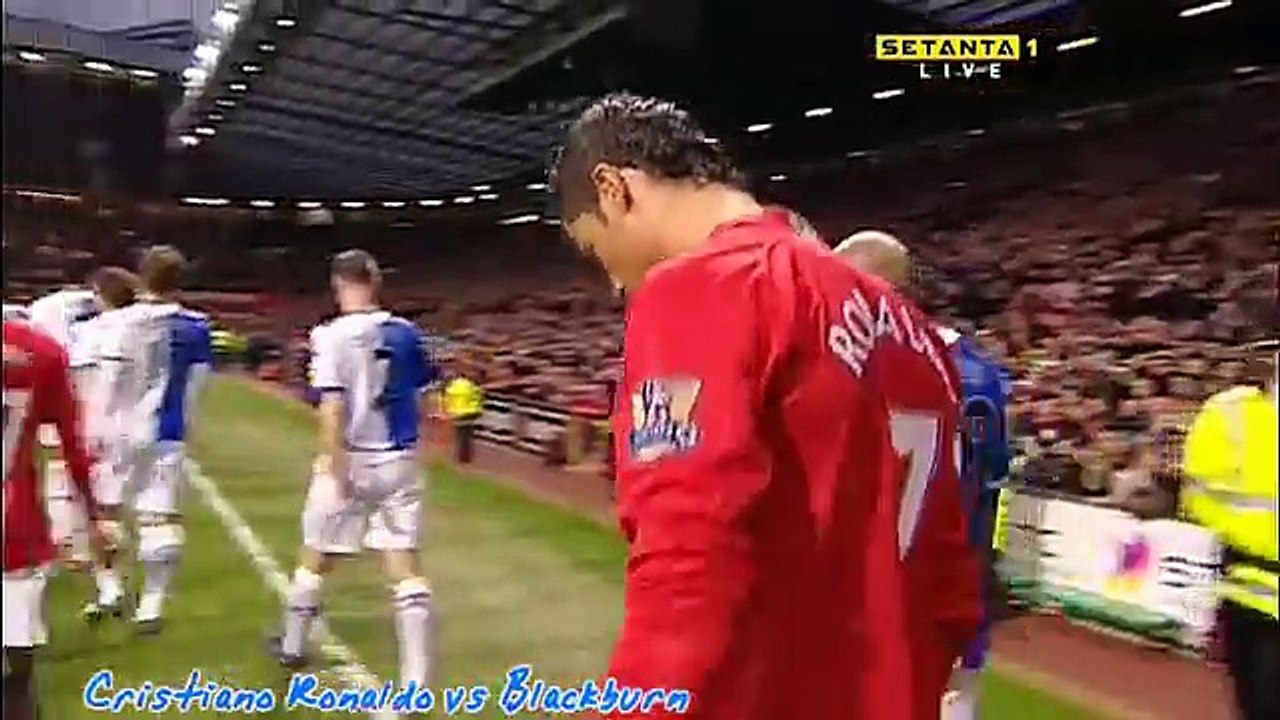 Cristiano Ronaldo Vs Blackburn Rovers (H) 08-09 By MemeT