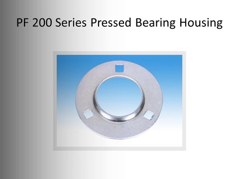 Press Steel Bearing Housing