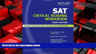 Online eBook Kaplan SAT Critical Reading Workbook