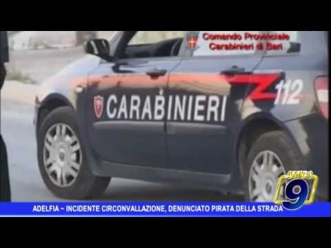 Adelfia | Incidente sulla circonvallazione, denunciato pirata della strada