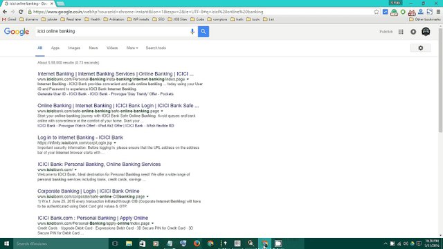 icici internet banking login registration 1st time