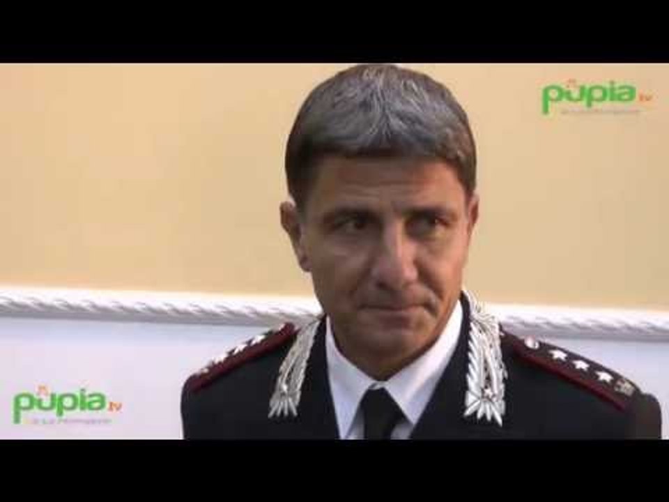 Napoli - Il colonnello Del Monaco alla guida del Comando Provinciale Carabinieri (08.09.16)