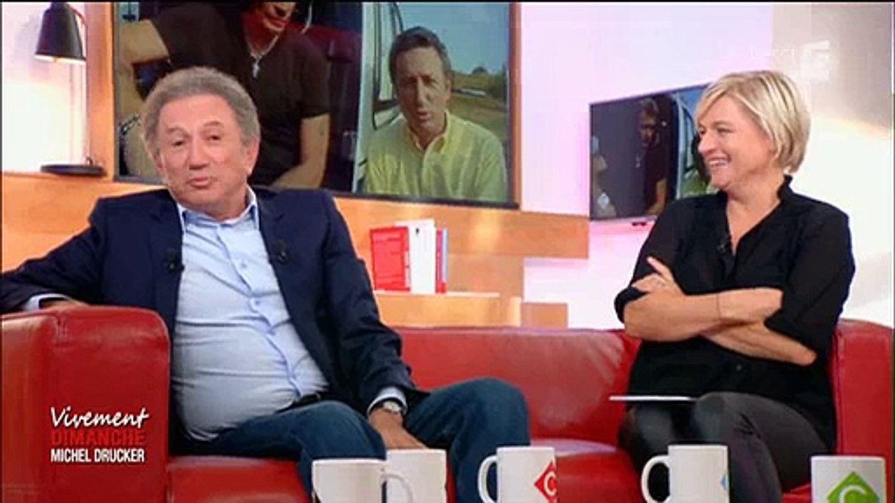 Michel Drucker raconte une drôle d'anecdote sur... Johnny Hallyday dans "C à vous" - Regardez