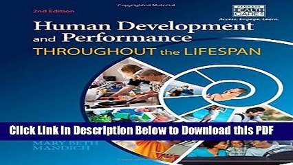 [PDF] Human Development and Performance Throughout the Lifespan Popular Online