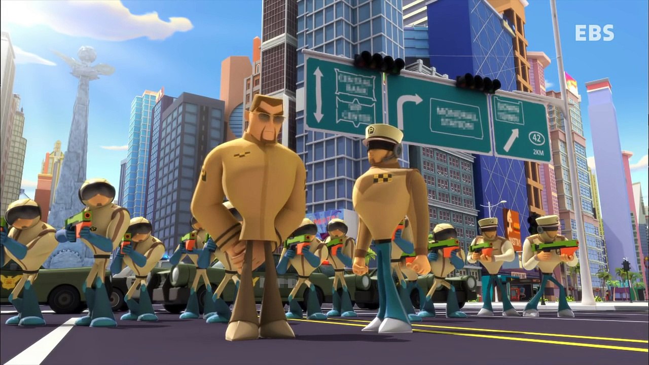 지파이터스(G-Fighters E02, English Subtitles, Click the Subtitle Icon) 102 창과 방패