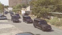 armenian mafia cortege cars in yerevan 2016
