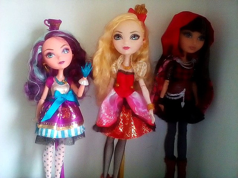 Mes Poupées Ever After High (3 Poupées) !!!