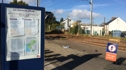 Collision train-voiture à Saint-Nazaire