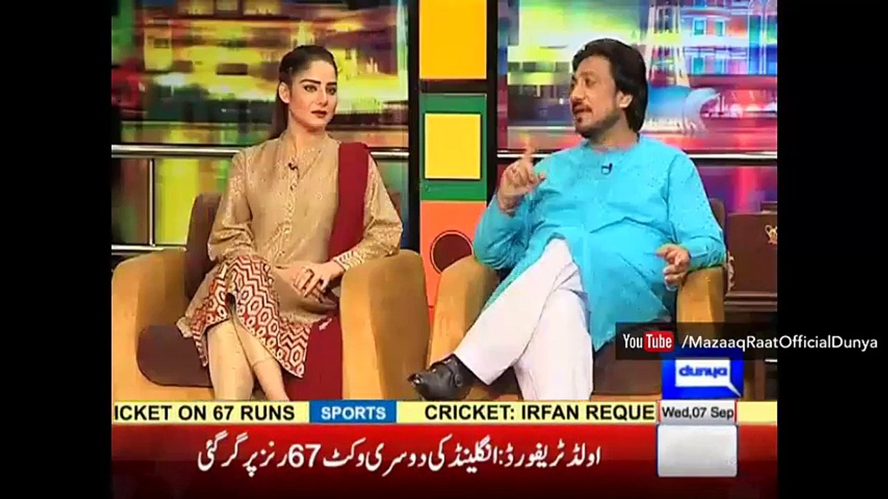 Mazaaq Raat new Episode 7 September 2016 | Dunya News
