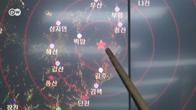 В Северной Корее провели испытание мощной атомной бомбы (09.08.2016)