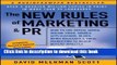 Read The New Rules of Marketing   PR: How to Use Social Media, Online Video, Mobile Applications,