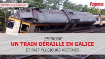 Espagne: un train déraille en Galice et fait plusieurs morts