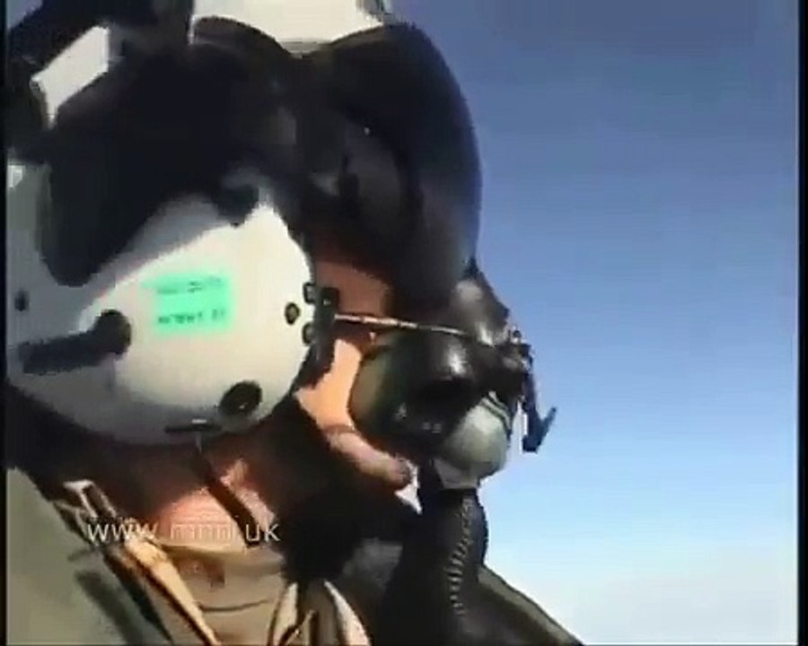UK Joint Force Harrier in action in Afghanistan Precision bombing with LGBs