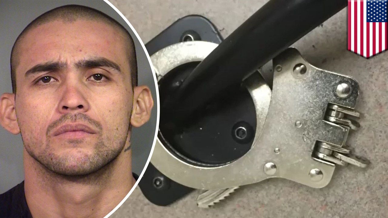 Crafty murder suspect breaks handcuffs and escapes police custody
