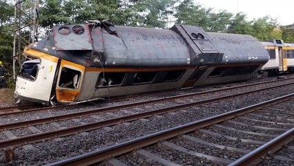 Déraillement d'un train en Galice