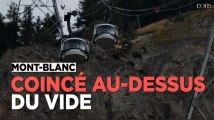 Mont-Blanc : 33 personnes coincées toute la nuit dans des télécabines