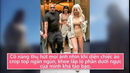 Kylie - Kendall thi nhau khoe ngực