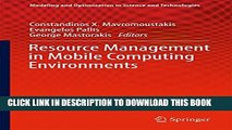 [PDF] Resource Management in Mobile Computing Environments (Modeling and Optimization in Science