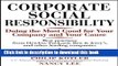 Read Corporate Social Responsibility: Doing the Most Good for Your Company and Your Cause  Ebook