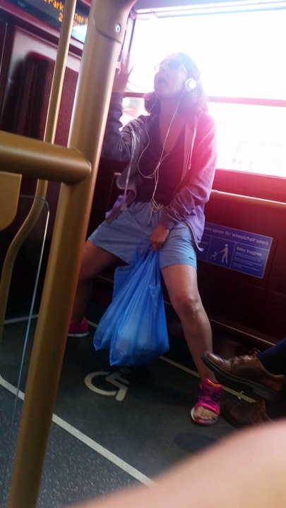 Meltdown on London Bus
