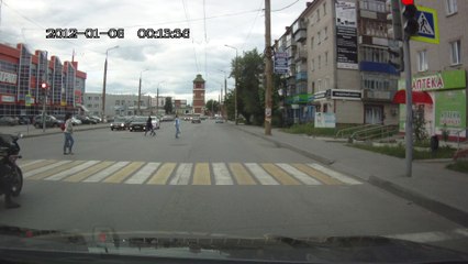 Motorcycle Wheelie Fail