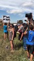 Native American Protesters Attempt to Save Sacred Burial Sites from Pipeline Construction