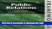 Read Public Relations (Frameworks Series)  Ebook Free
