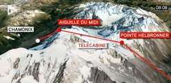 Mont-Blanc : Trente-trois personnes ont passé la nuit en télécabine