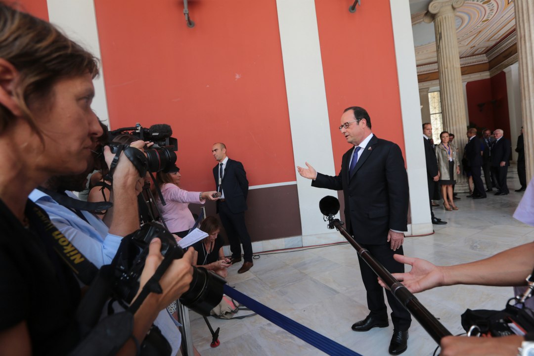 Déclaration à l'arrivée au Sommet des pays méditerranéens de l’Union européenne