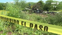 México busca a responsables por derribo de helicóptero policiaco