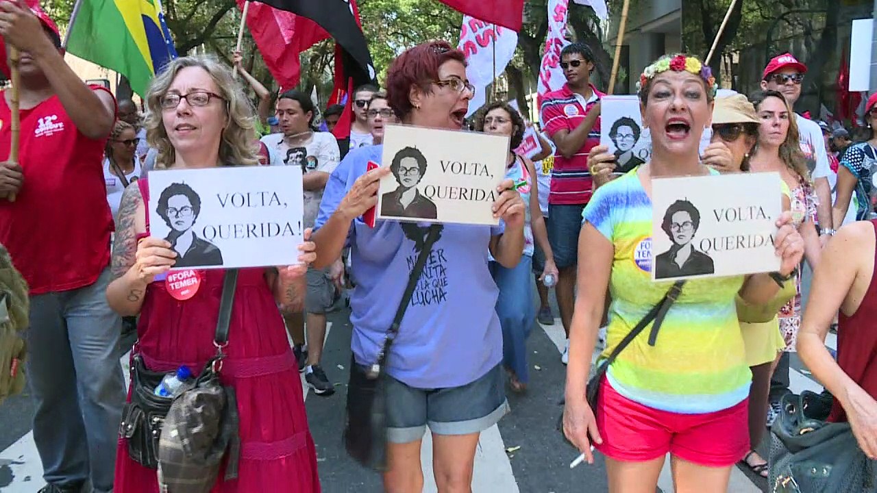 Protestas contra Temer marcan día de Independen...