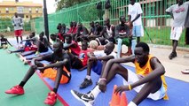 South Sudanese basketball players bounce back