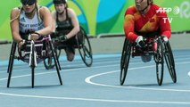 Fotos e ação nas Paralimpíadas