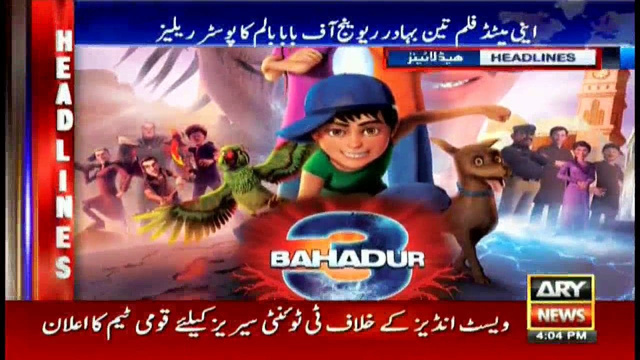 Headlines 1600 - 9th September 2016