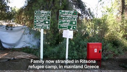 Disabled Syrian refugee recounts tough journey to Europe