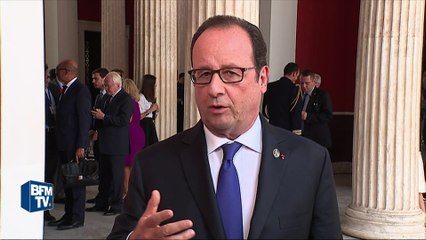 Bonbonnes de gaz à Paris: "Un groupe a été annihilé", affirme Hollande