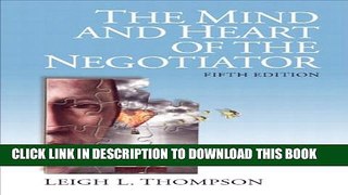 [PDF] The Mind and Heart of the Negotiator (5th Edition) Full Colection