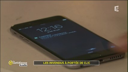 Les invendus à portée de clic