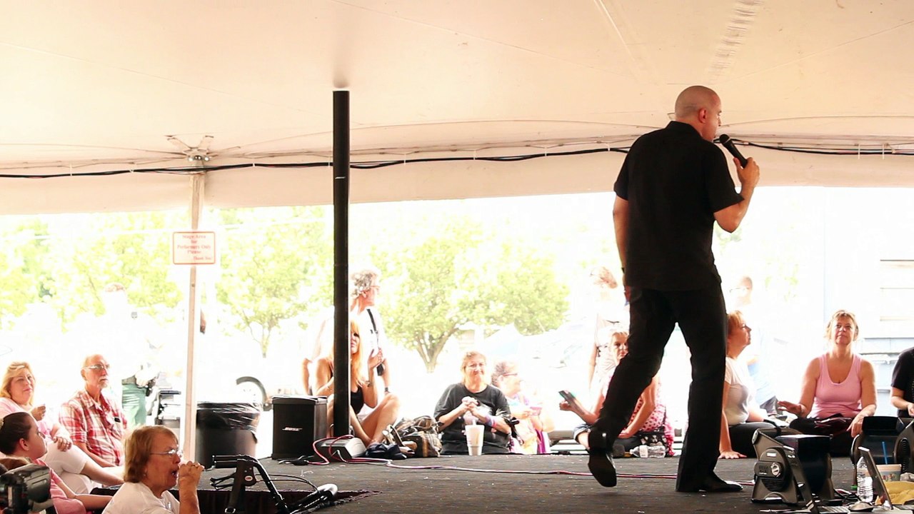 Mario Kombou live at the tent Elvis Week 2016