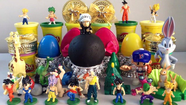 PLAY DOH Surprise Toys with SURPRISE EGGS,Rio 2,DragonBall,The Good Dinosaur