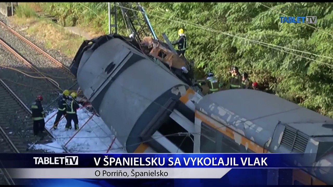 Španielsko: Počet obetí železničného nešťastia stúpol na štyroch mŕtvych 