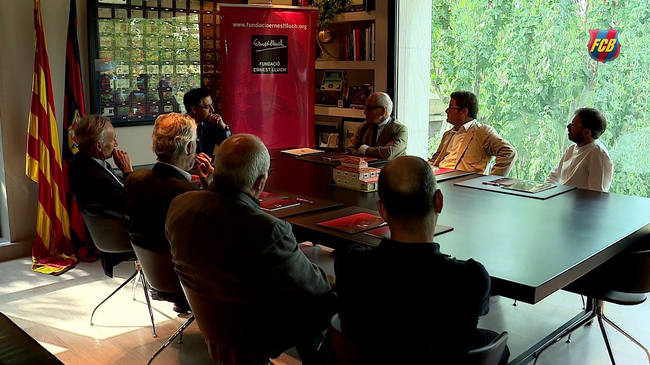El FC Barcelona prorroga l’acord de col·laboració amb la Fundació Ernest Lluch [CAT]