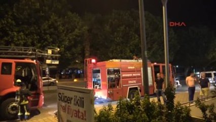 Antalya Markette Çıkan Yangın Korkuttu